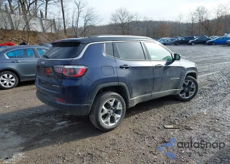 2018 Jeep Compass Limited 4X4 из США, поврежденный, VIN 3C4NJDCB4JT245752